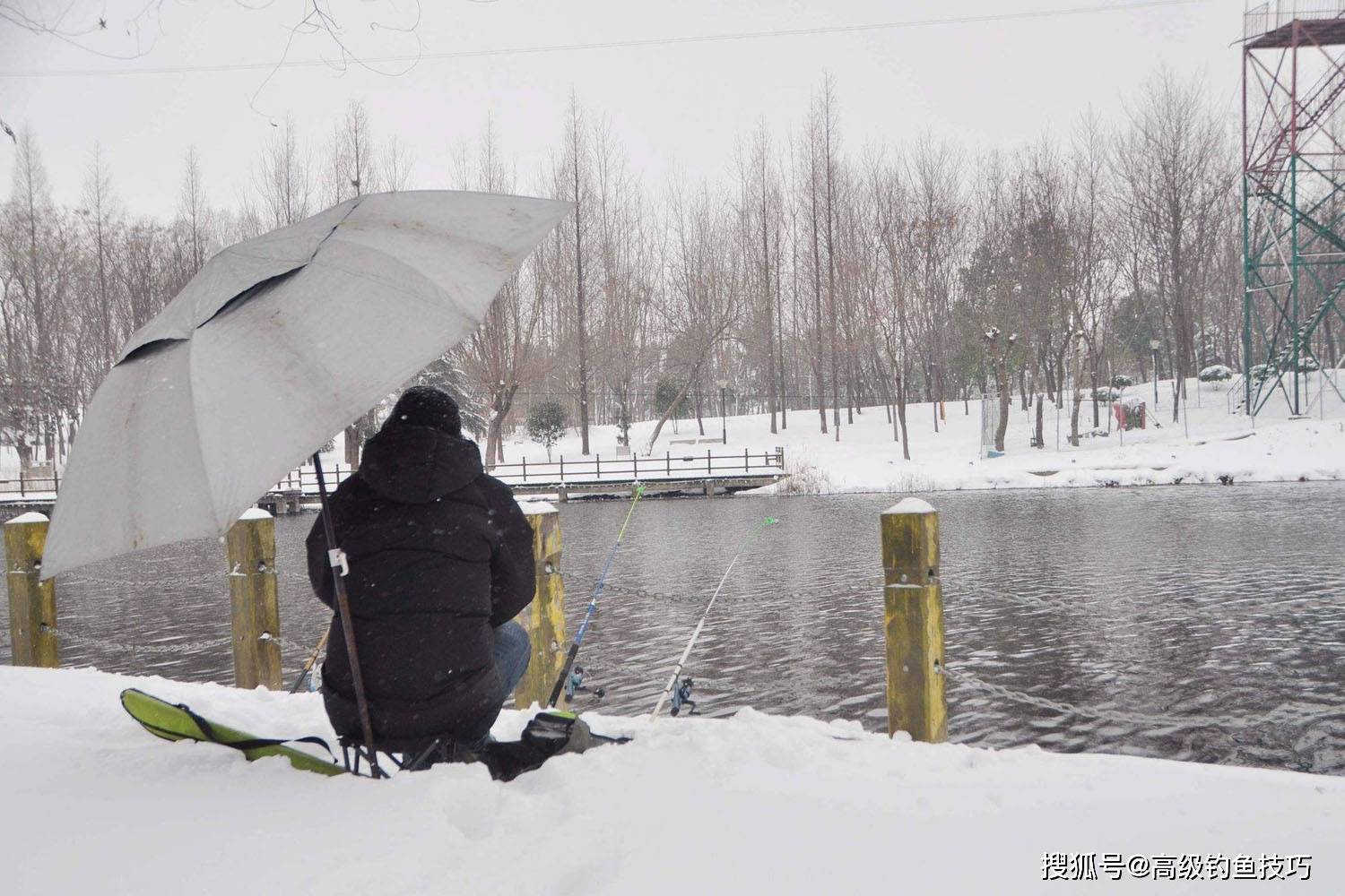 原創冬季野釣的4個垂釣策略