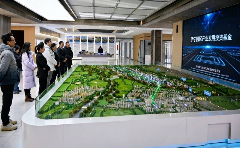 江蘇省紡織工業協會、江蘇蘇豪紡織集團來伊寧市考察