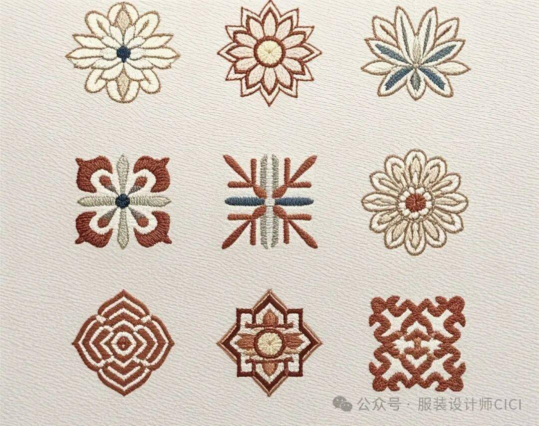 國風古韻-刺繡紋飾紋樣圖案設計分享!