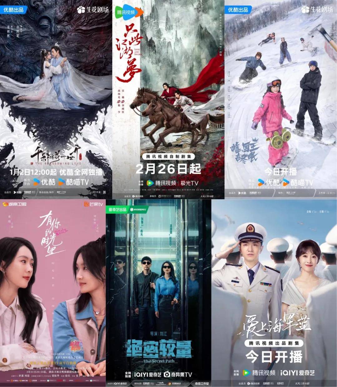 中國12家頭部影視公司的2025和2026