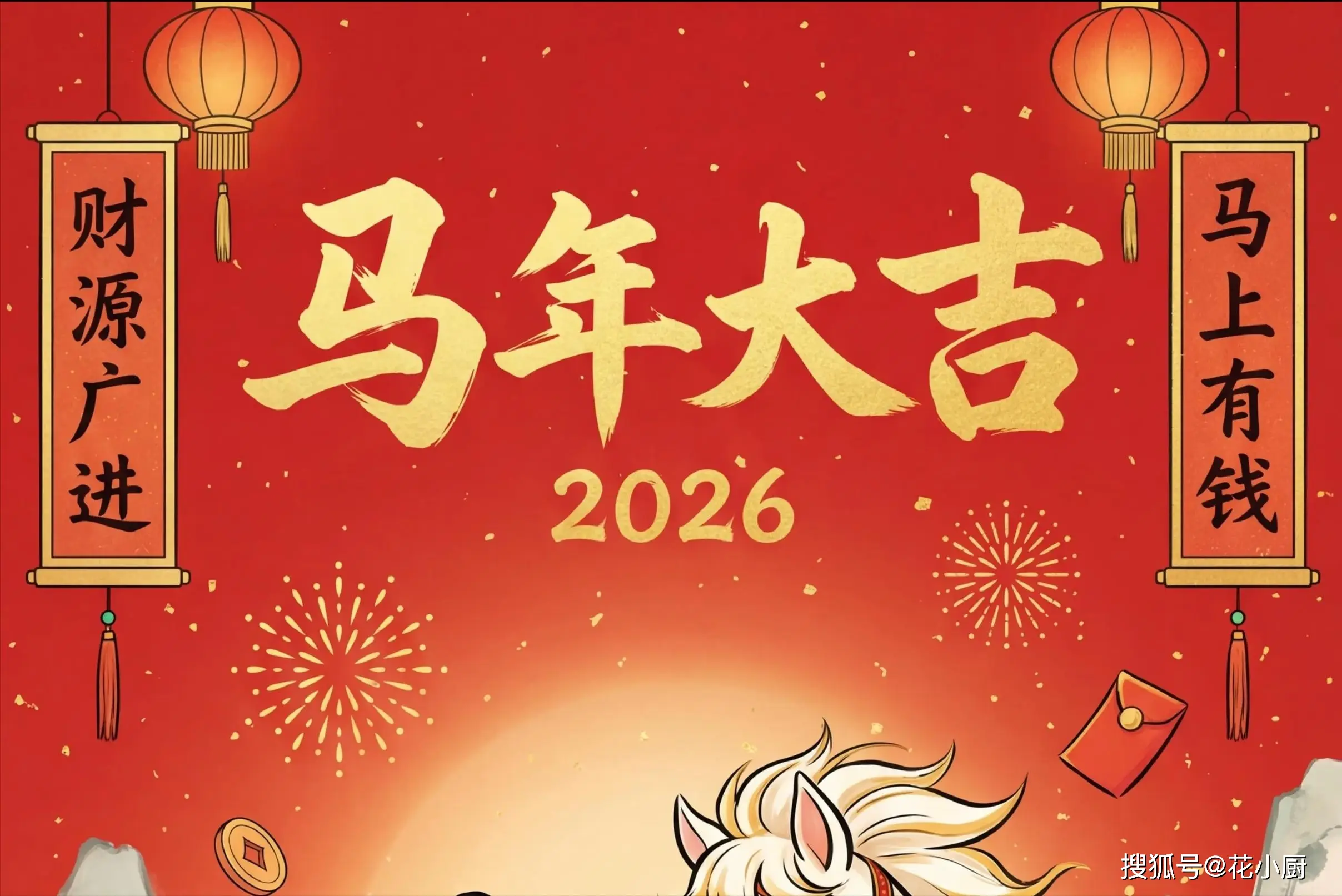 拜年，別再說“新年快樂”了，送你30句馬年拜年祝福語，提前收藏