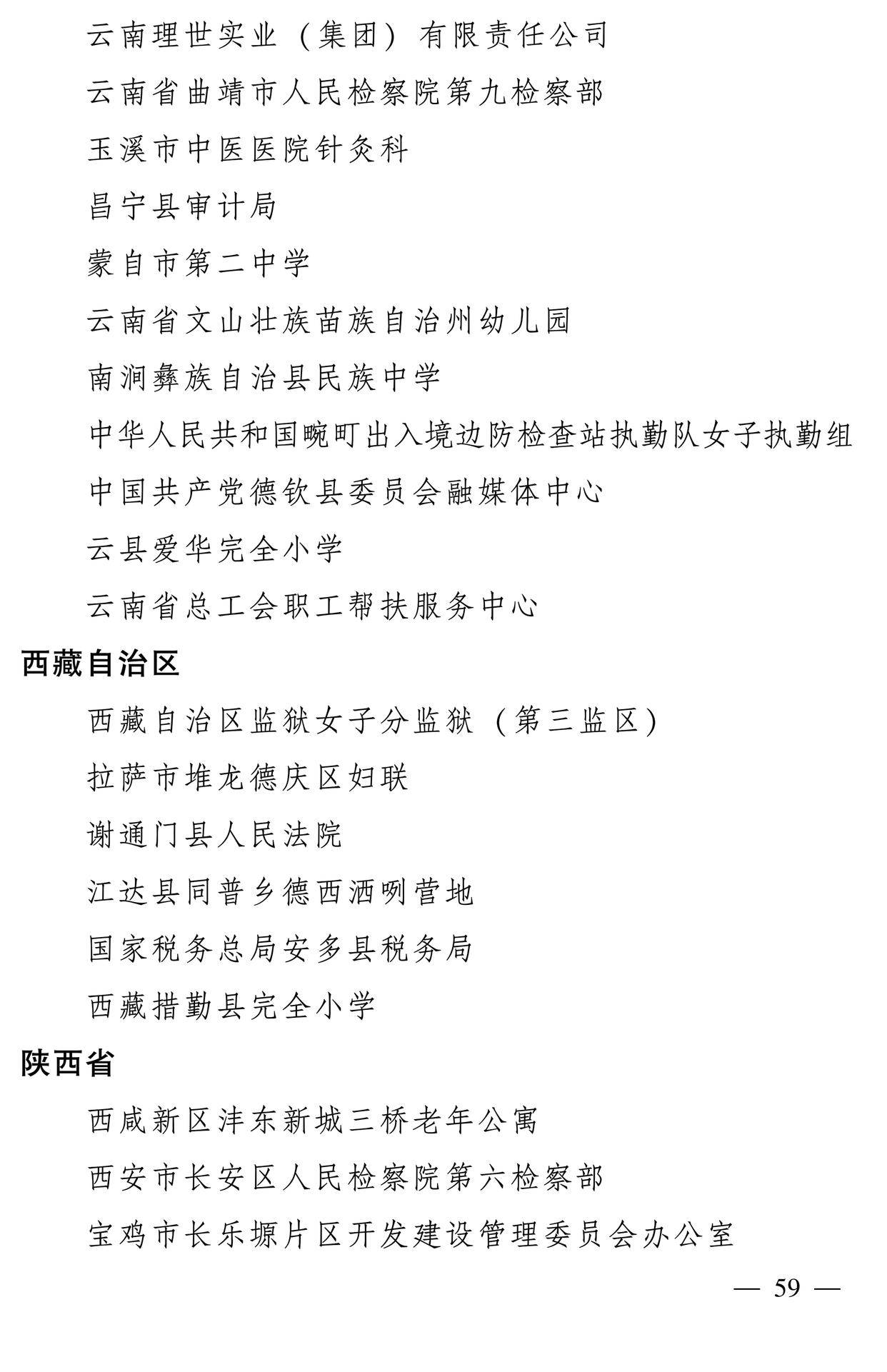 598名女性獲全國三八紅旗手稱號，全名單如下