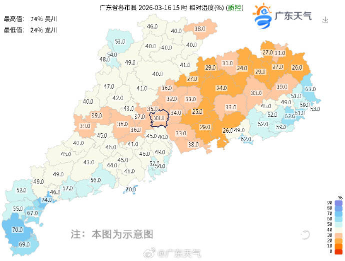 28℃！東莞氣溫快速回升，晴轉多雲