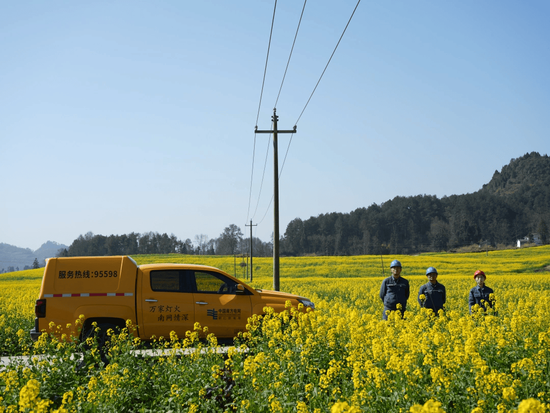 “黃金海”裡巡線忙 護航旅遊保電安