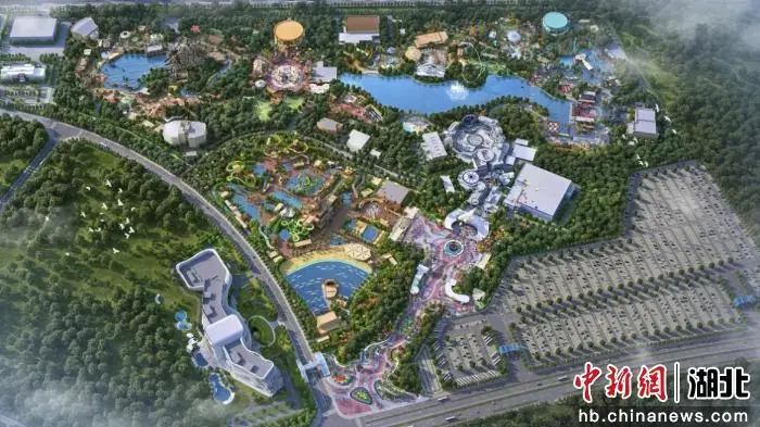 湖北孝感方特釋出“旅遊地圖” 三大樂園主體將亮相