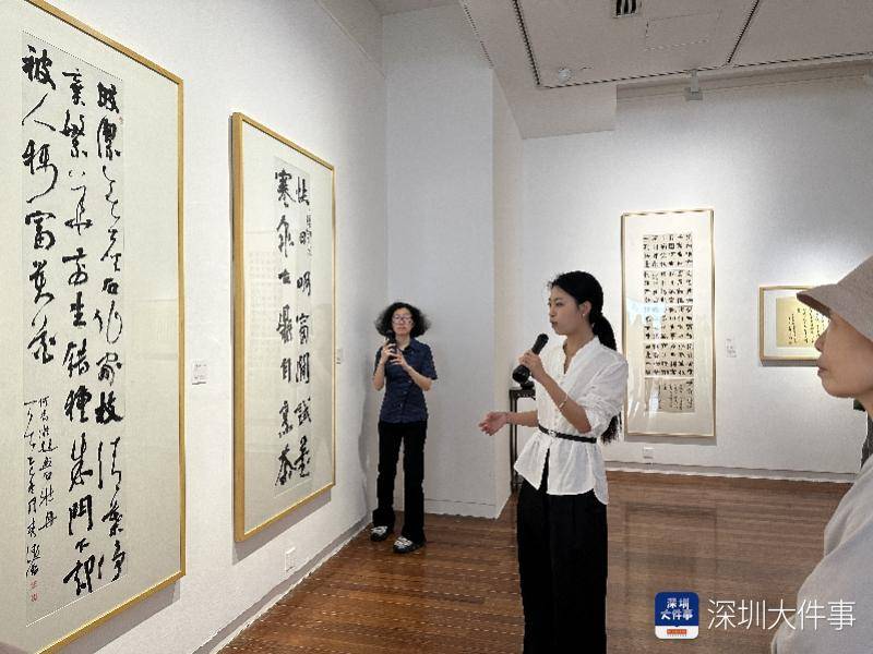 匯聚眾多名家風景畫與館長書法作品，何香凝美術館雙展齊開