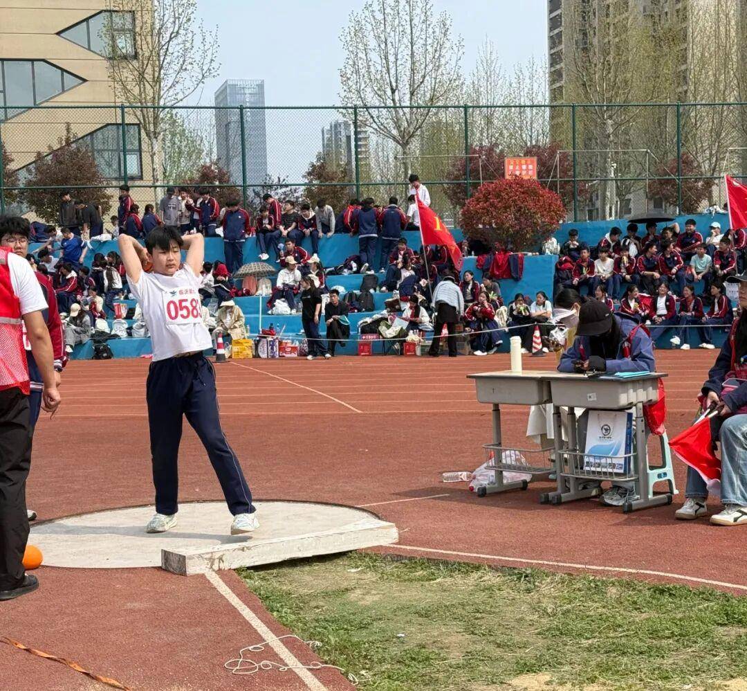 原創臨沂第六中學2026年春季田徑運動會開幕