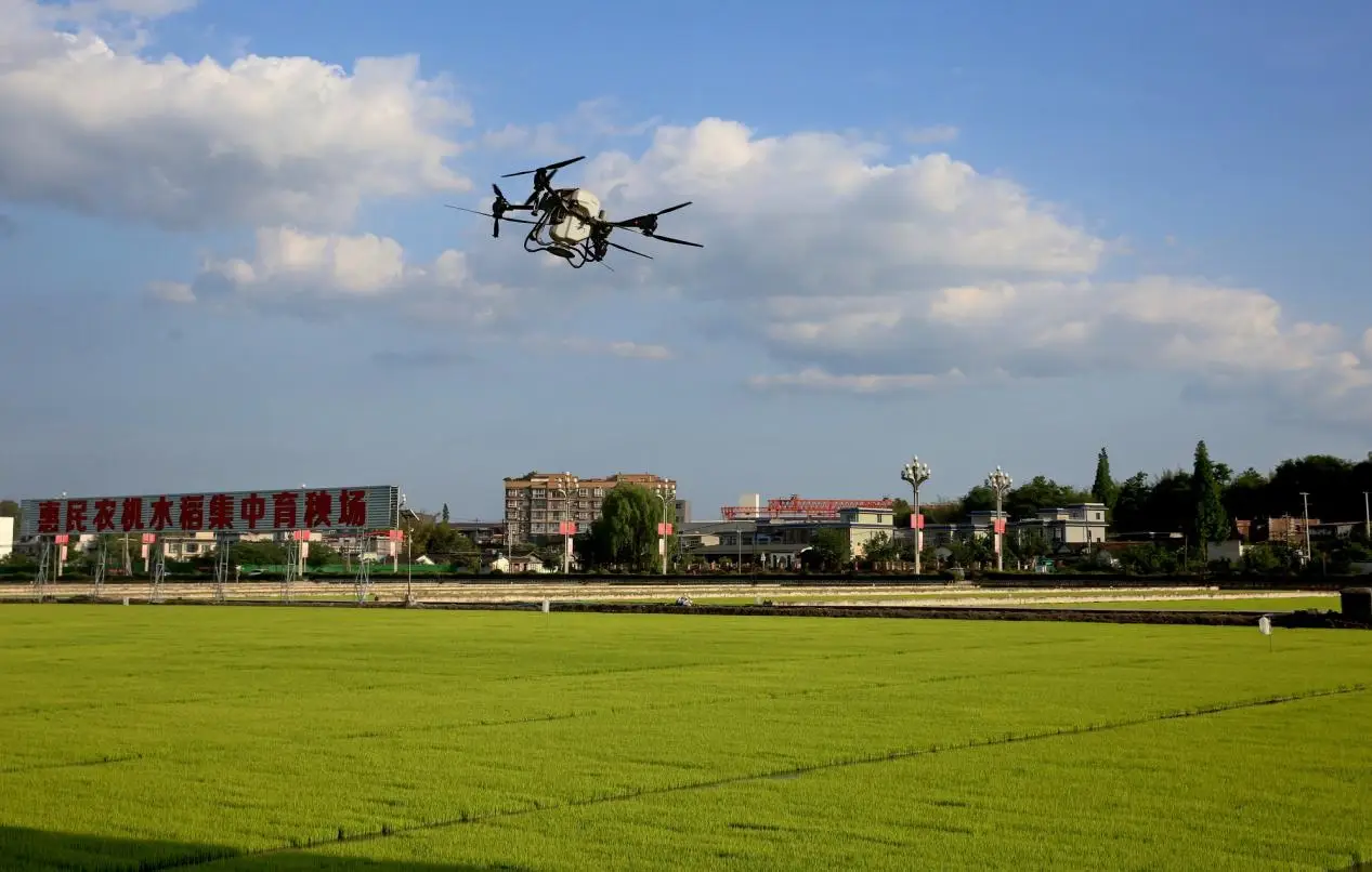德陽廣漢：用科技“描畫”春耕生產新圖景