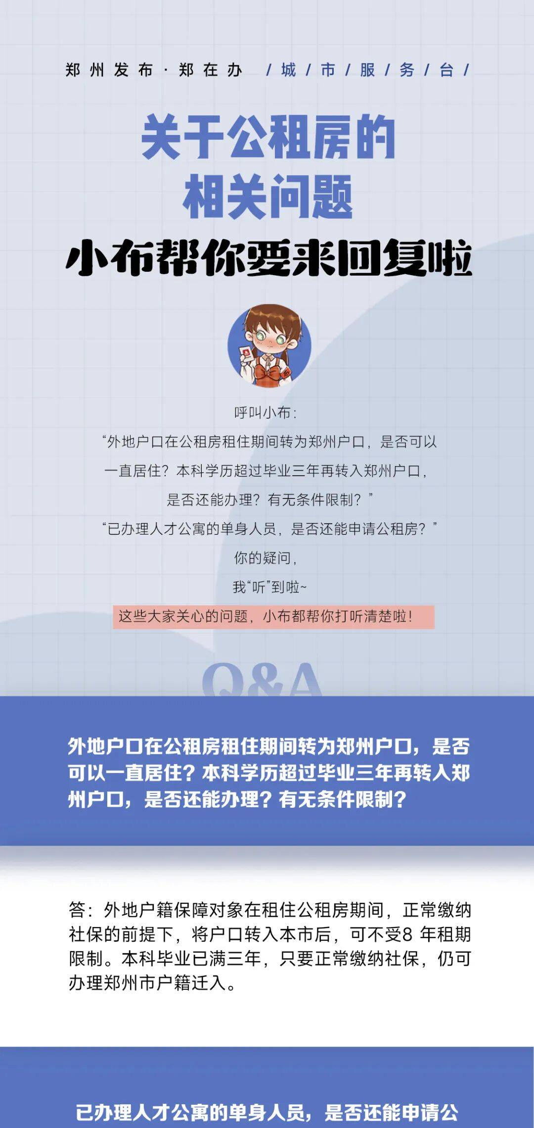 小布幫打聽（121）| 關於公租房的相關問題，小布幫你打聽啦~