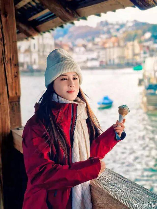 離婚後的黃聖依，已出國瑞士留學深造工商管理，最新發文曬留學生活