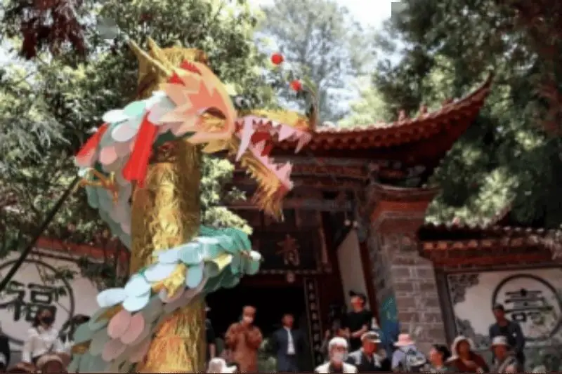 祈福、非遺、民俗、美食，全沉浸式狂歡！盤龍滇源白邑三月頭龍節千萬別錯過~