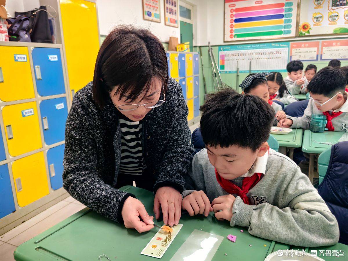 森林公園“園林科普進校園”走進濟南開元外國語小學