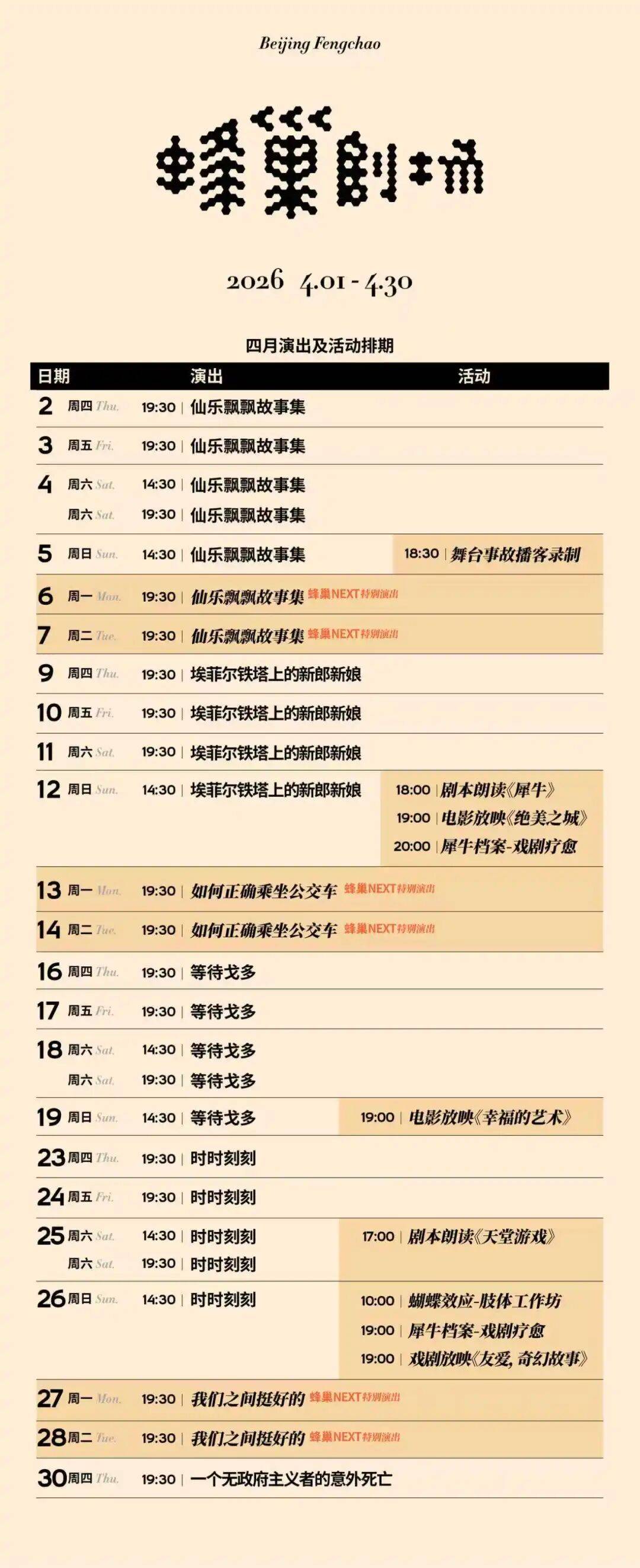 未來戲劇SHOWCASE」戲劇作品全球徵集，今日開啟！