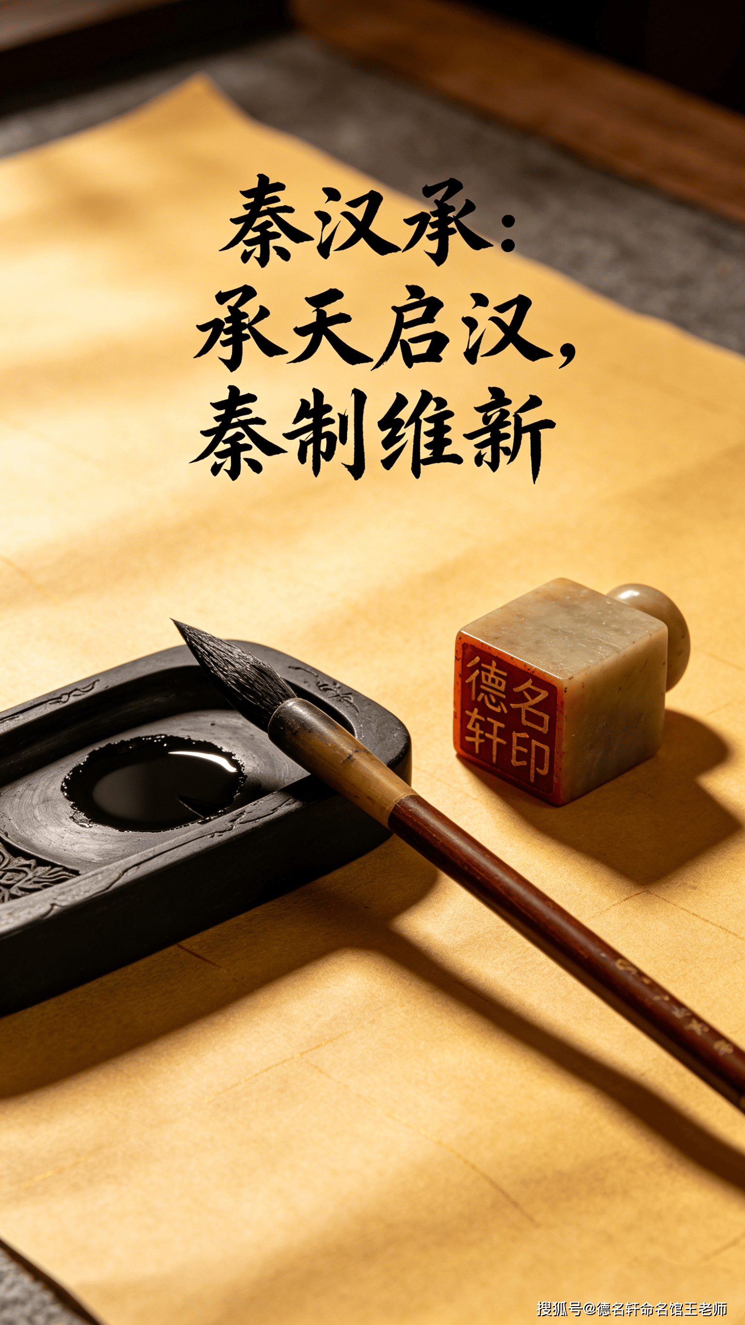 2026年寶寶起名案例 秦漢承：承天啟漢，秦制維新